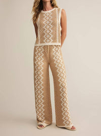 Z Supply - Loma Crochet Set - beige - clothing - cotton