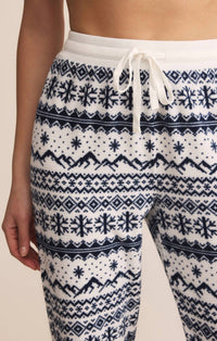 Z Supply - Luxe Twilight Fairisle Jogger