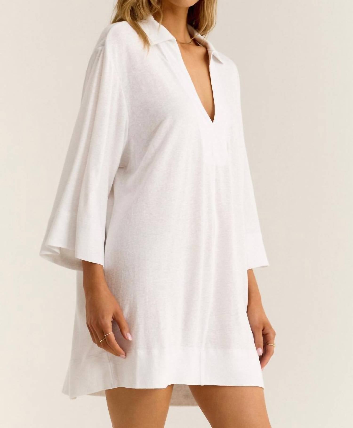Z Supply - Mallory Slub Cover Up - clothing - coverups - linen - blend