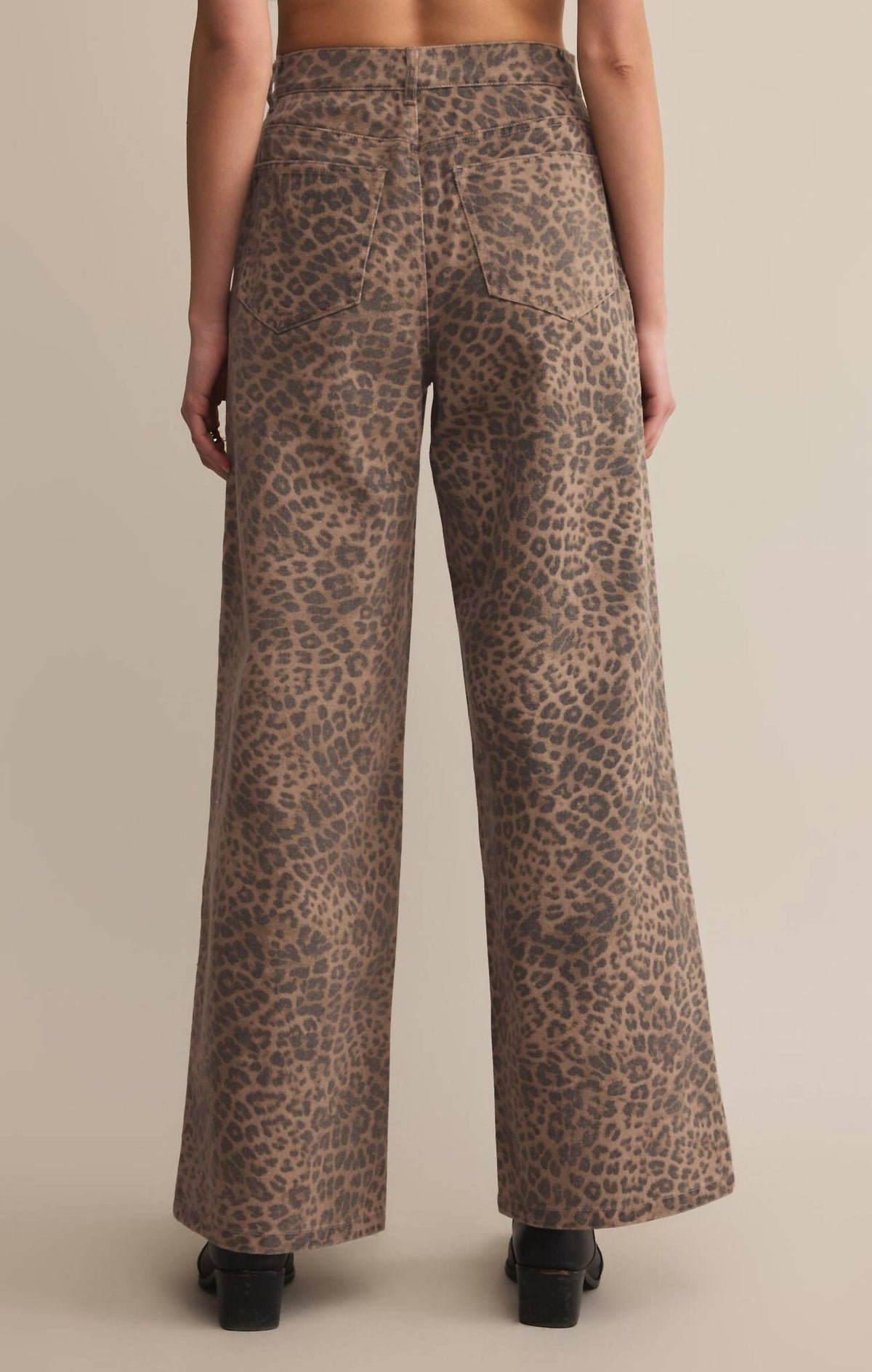 Z Supply - Marli Denim Leopard Pant