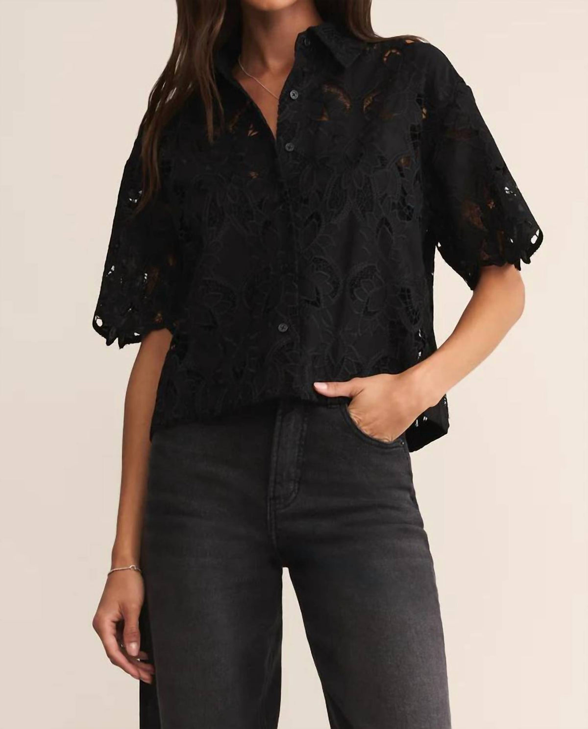 Z Supply - Midnight Lace Top