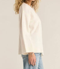 Z Supply - Modern V Neck Sweater - acrylic - clothing - shirts