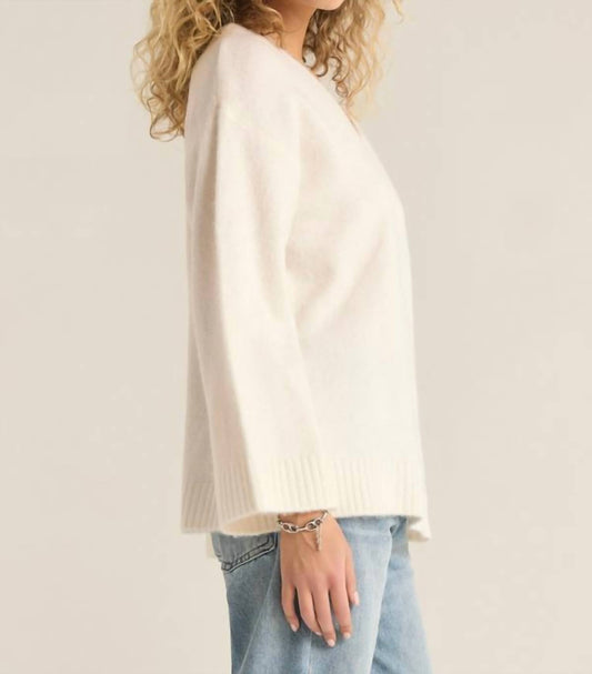 Z Supply - Modern V Neck Sweater - acrylic - clothing - shirts