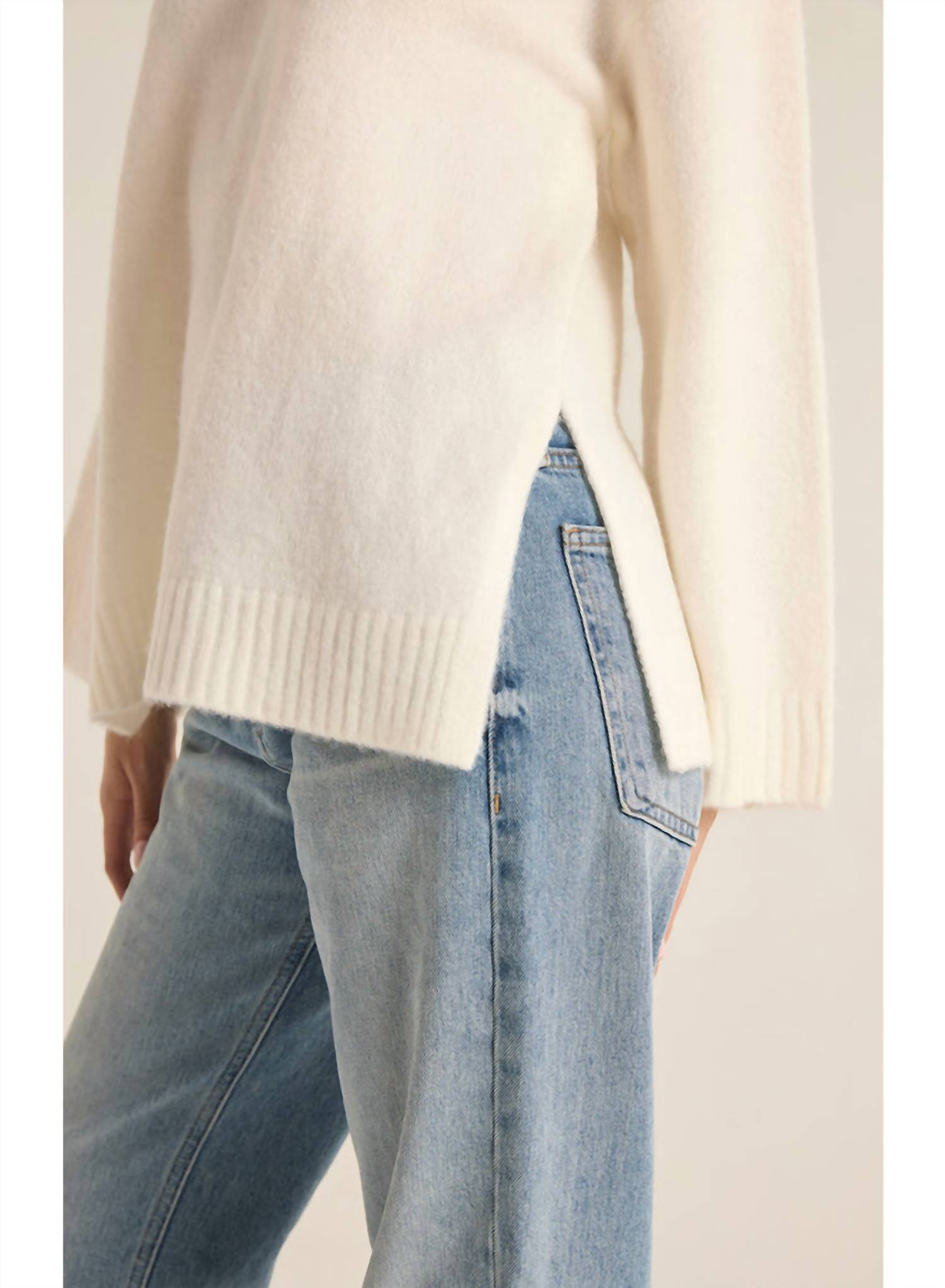 Z Supply - Modern V Neck Sweater - acrylic - clothing - shirts