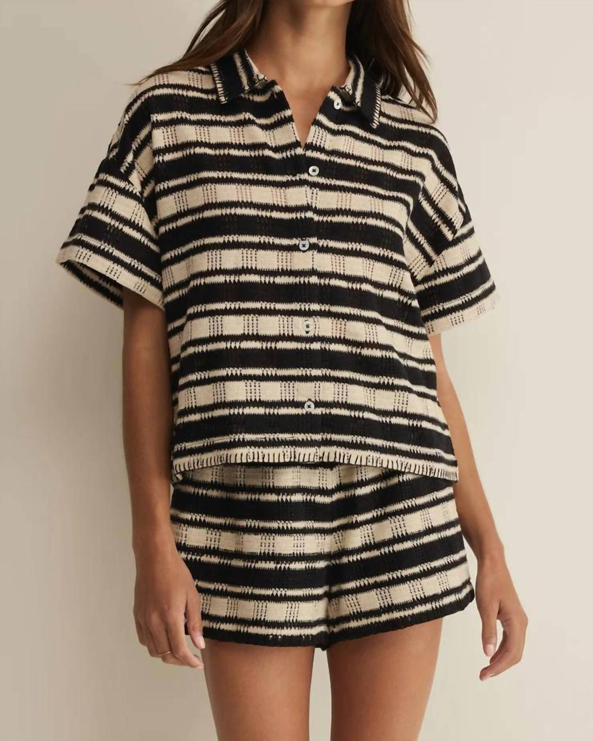 Z Supply - Monaco Stripe Button Up