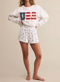 Z Supply - Oversized USA Sweatshirt