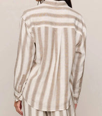 Z Supply - Perfect Striped Button Up Shirt