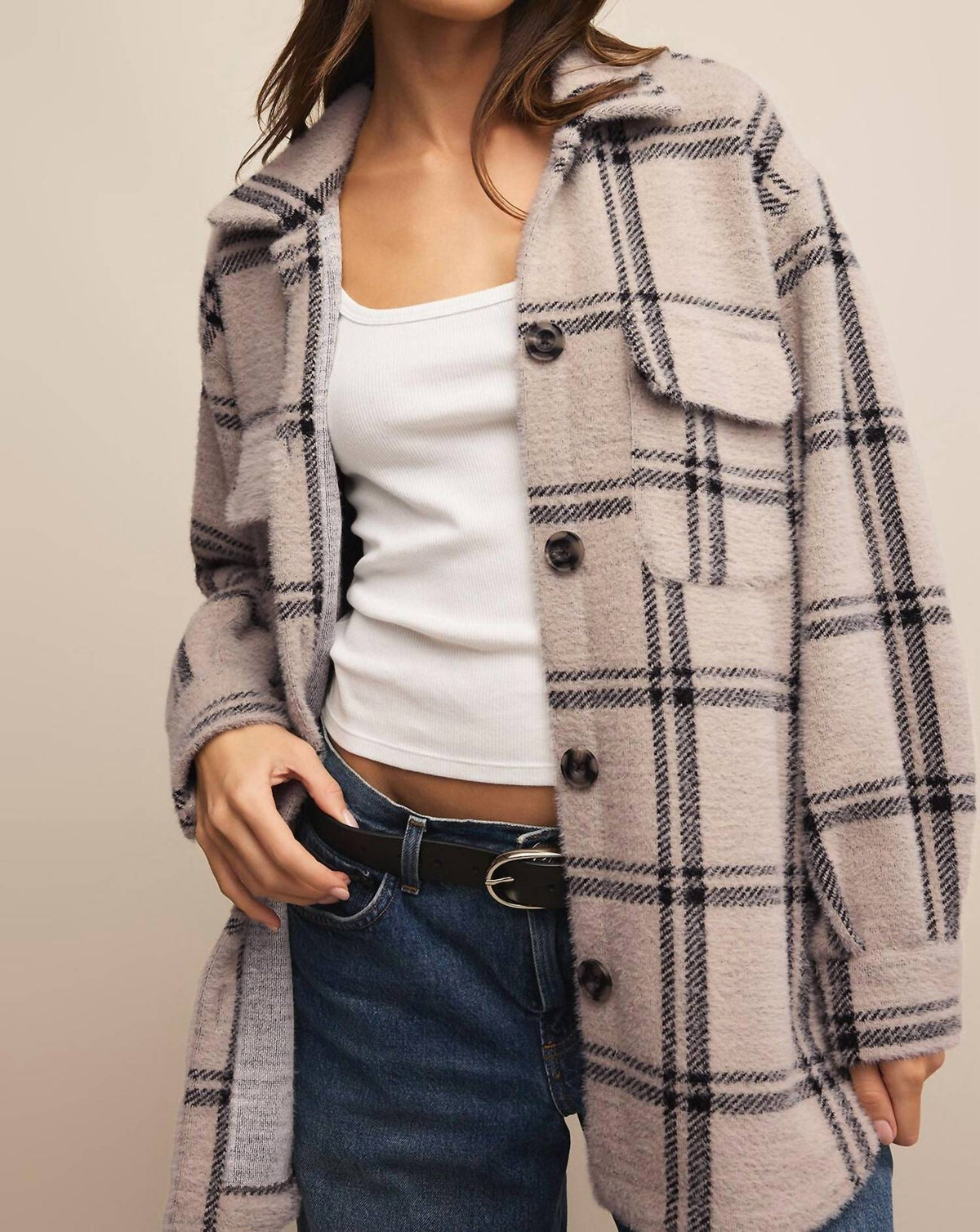 Z Supply - Plaid Tucker Jacket