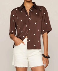 Z Supply - Polka Dot Button Down Shirt