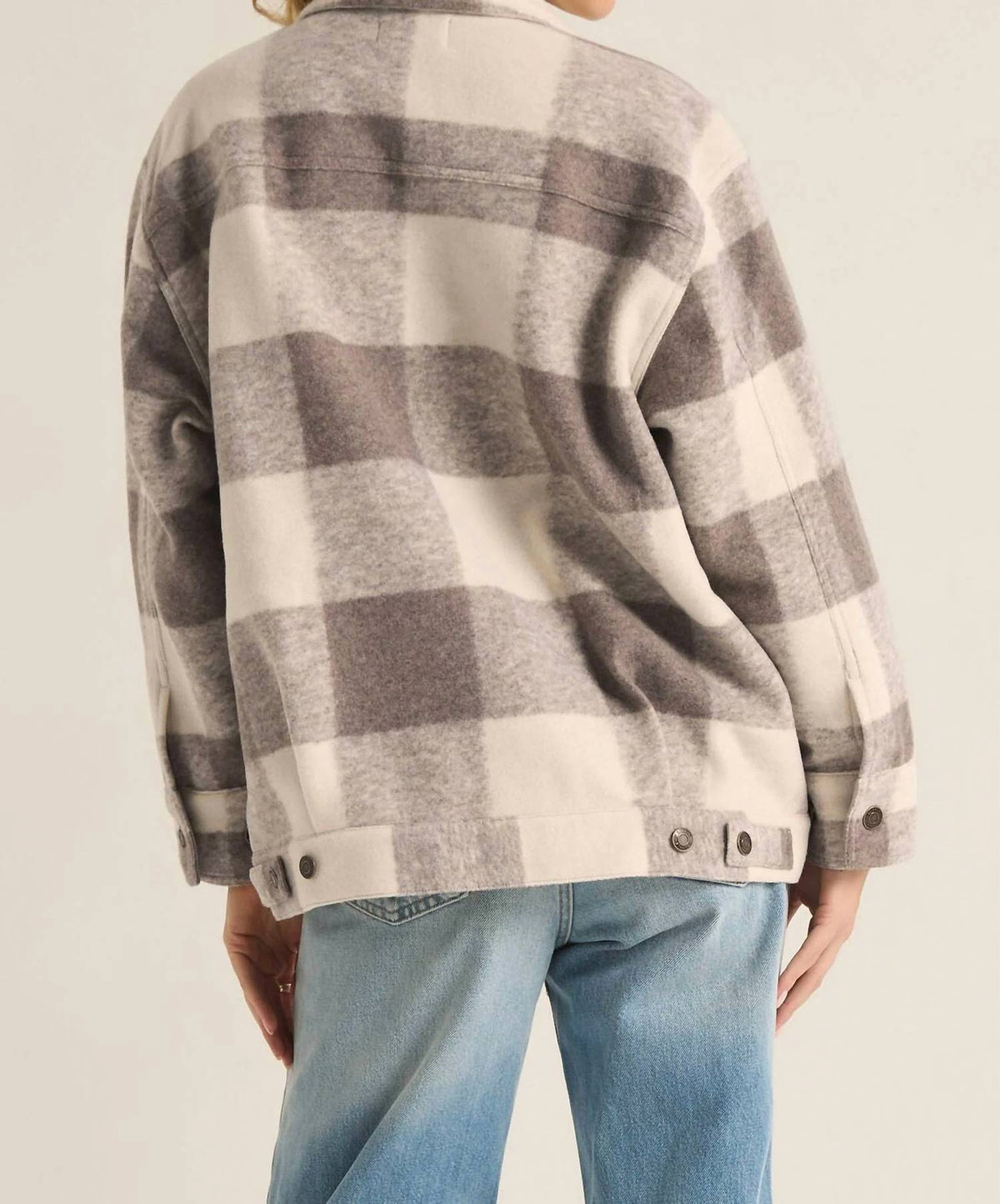 Z Supply - Preston Knit Plaid Jacket