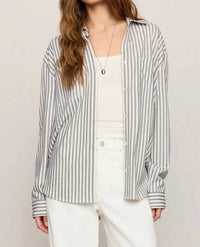 Z Supply - Reese Button Up Stripe Shirt