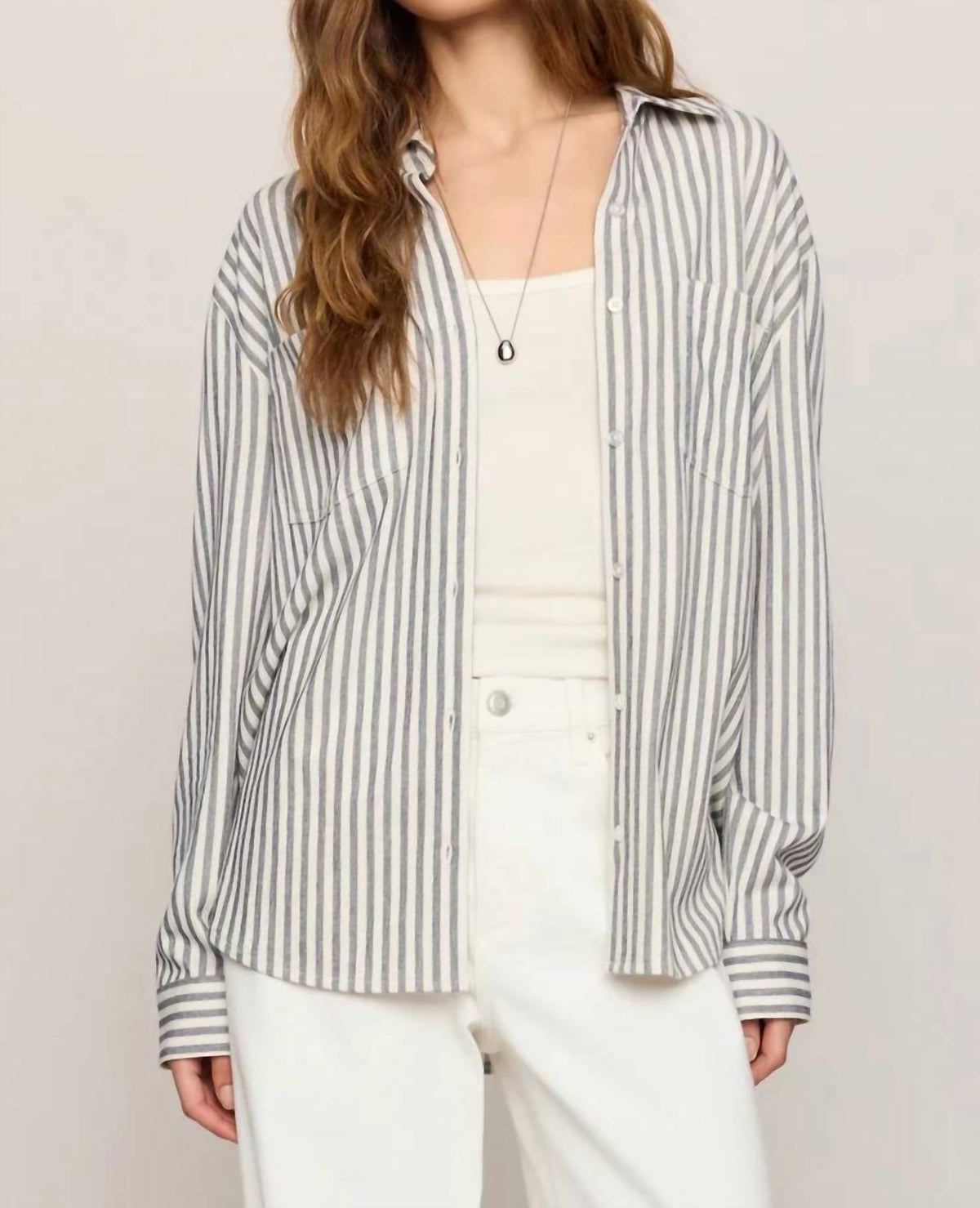 Z Supply - Reese Button Up Stripe Shirt