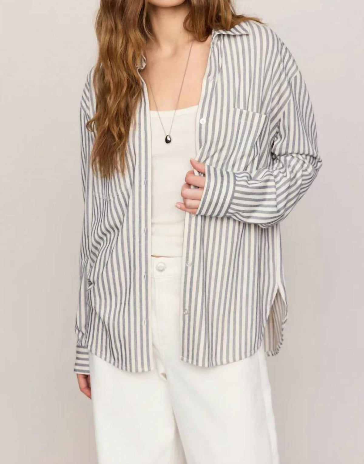 Z Supply - Reese Button Up Stripe Shirt