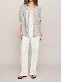 Z Supply - Reese Button Up Stripe Shirt