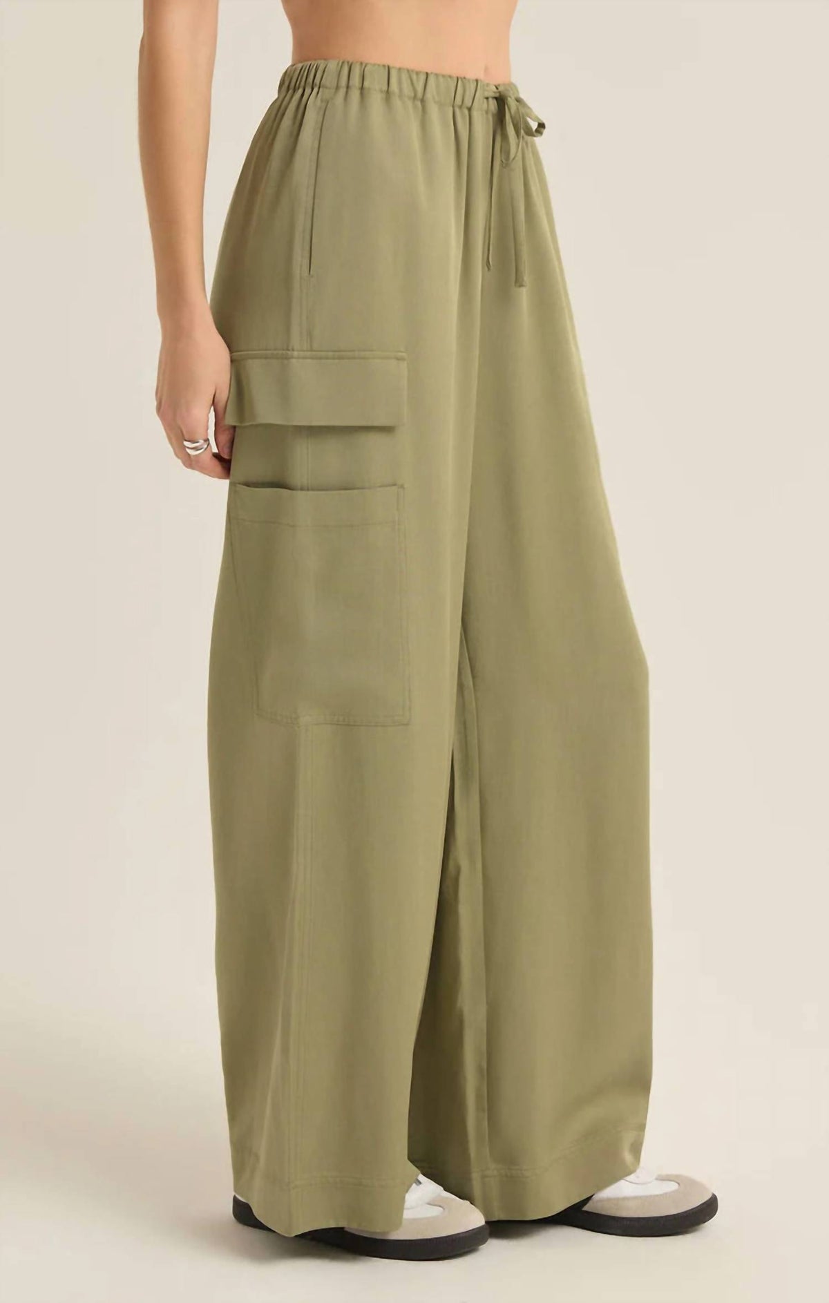 Z Supply - Renegade Wide Leg Cargo Pant