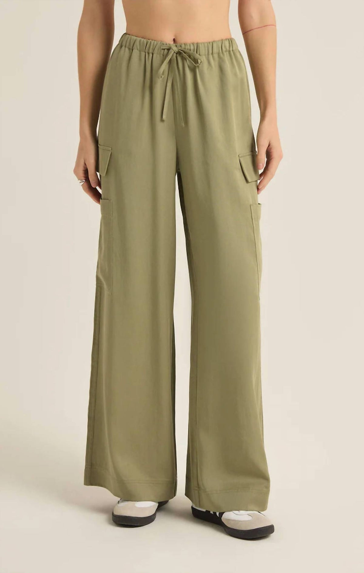 Z Supply - Renegade Wide Leg Cargo Pant