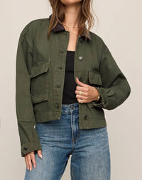 Z Supply - Rey Cropped Core Denim Jacket
