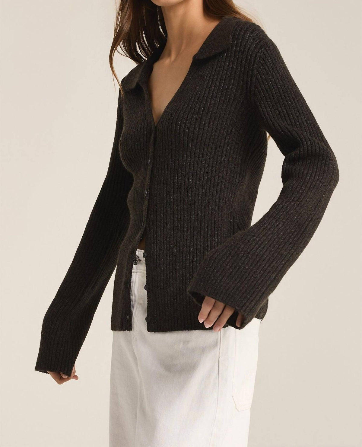 Z Supply - Rina Button Up Sweater