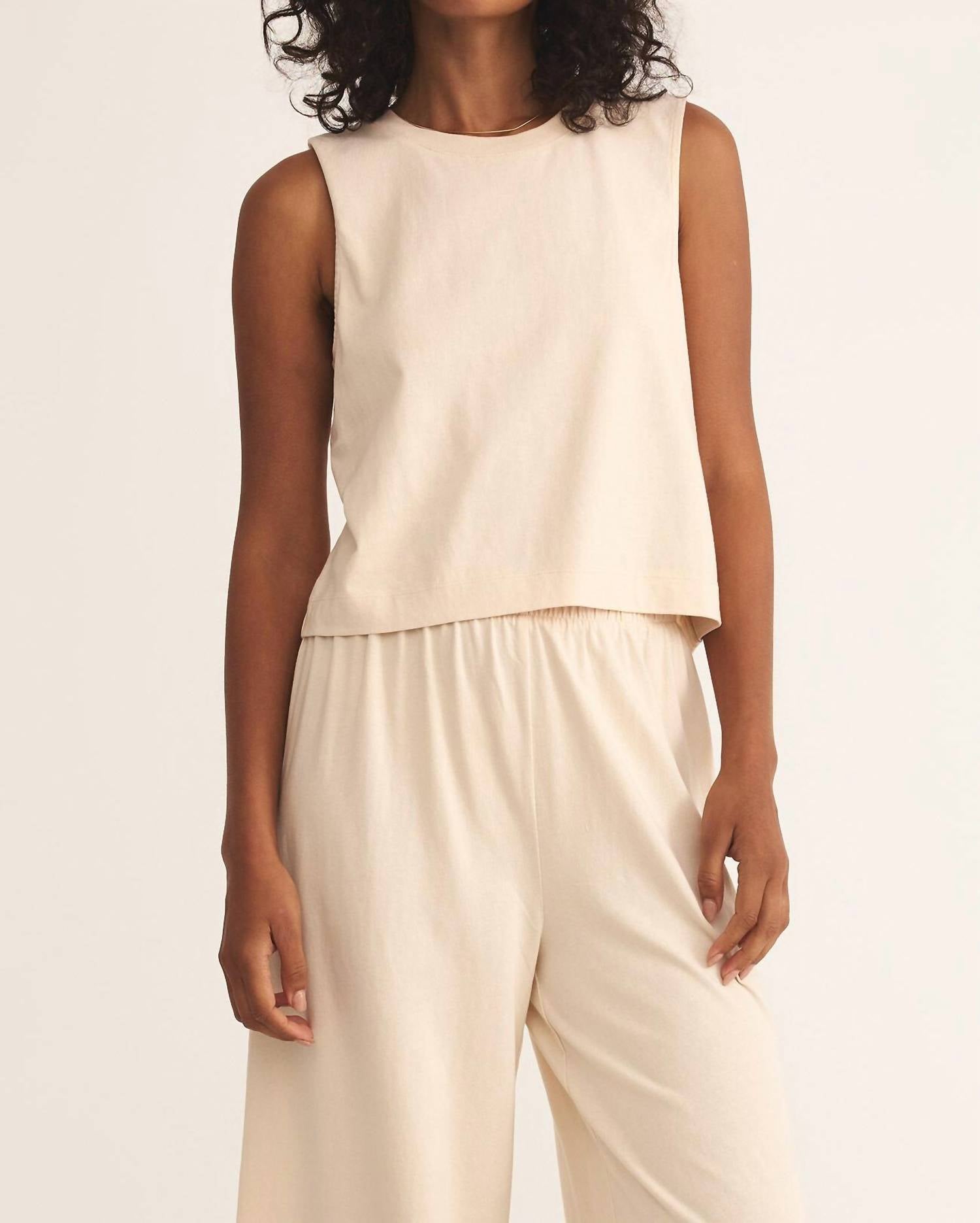 Z Supply - Scout Jersey Short - beige - clothing - cotton