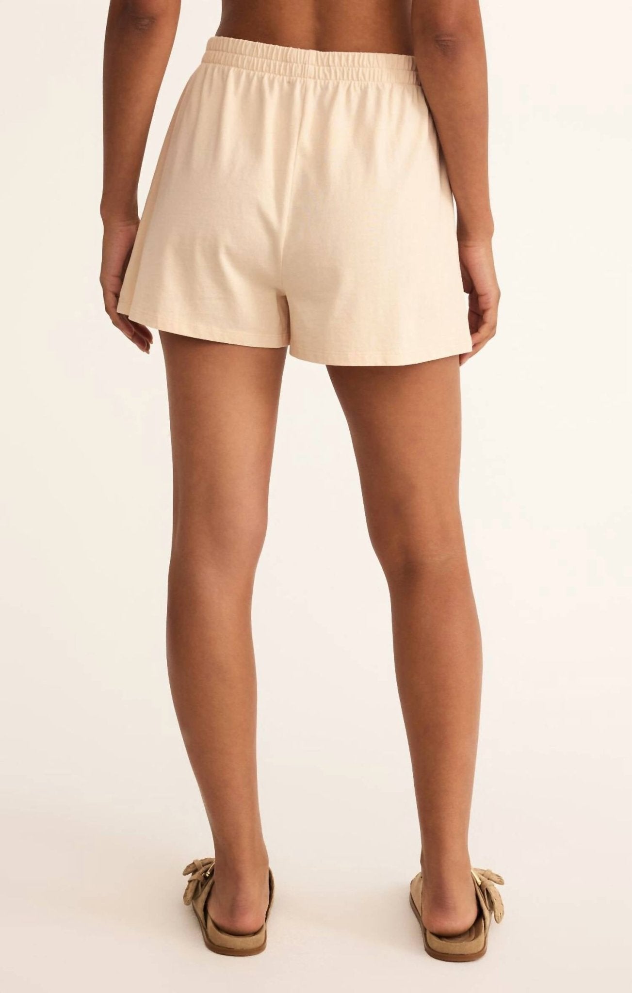 Z Supply - Scout Jersey Short - beige - clothing - cotton
