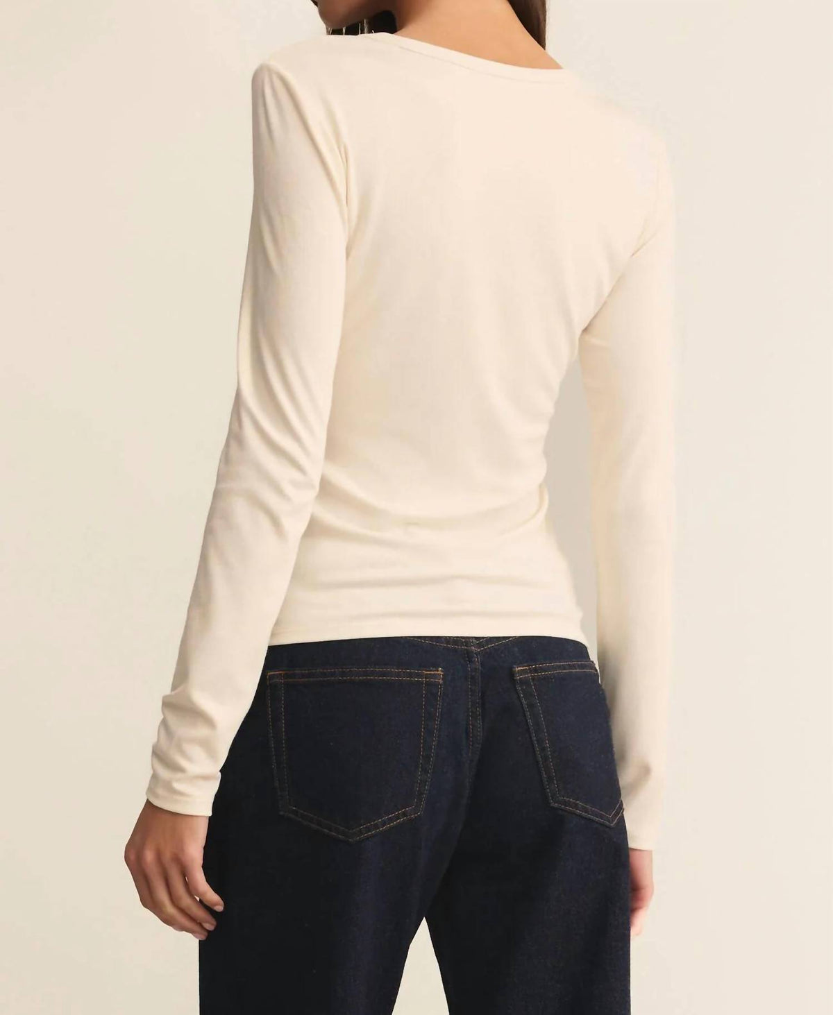 Z Supply - Second Skin Crew Neck Long Sleeve Top