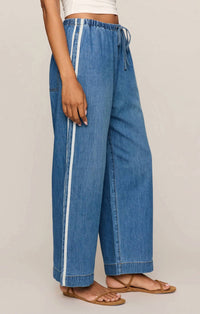 Z Supply - Sidelines Denim Track Pant