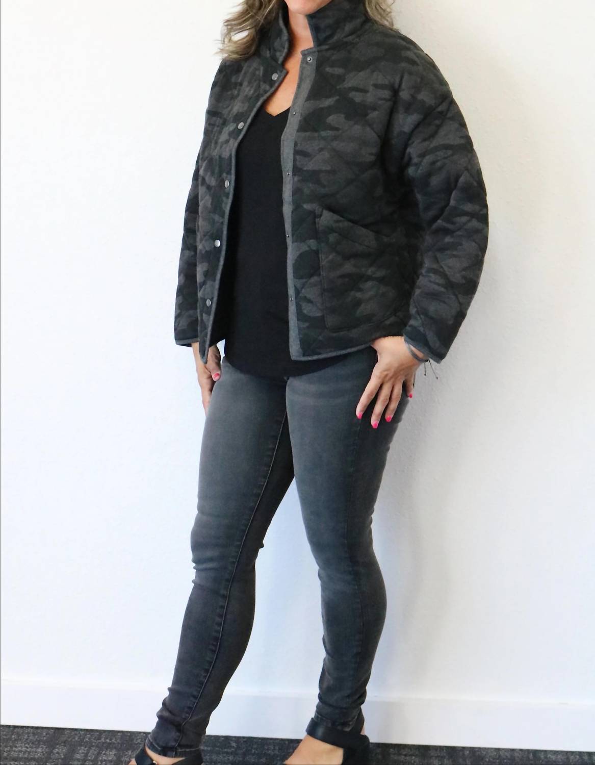 Z Supply - Snap Front Quilted Jacket