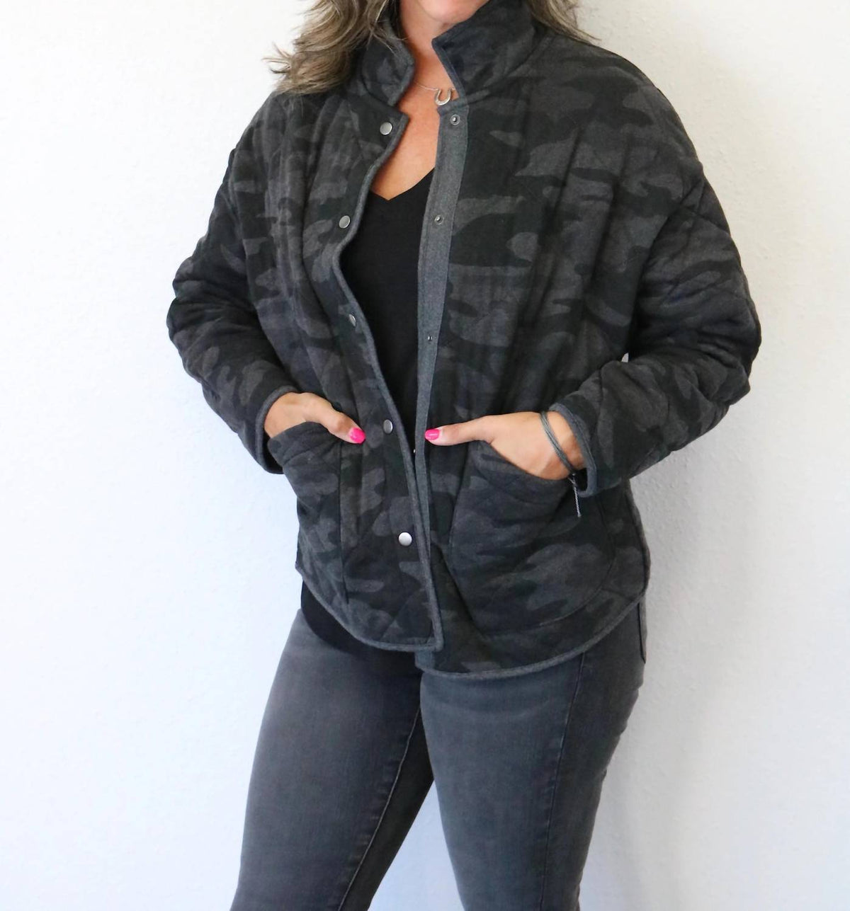 Z Supply - Snap Front Quilted Jacket