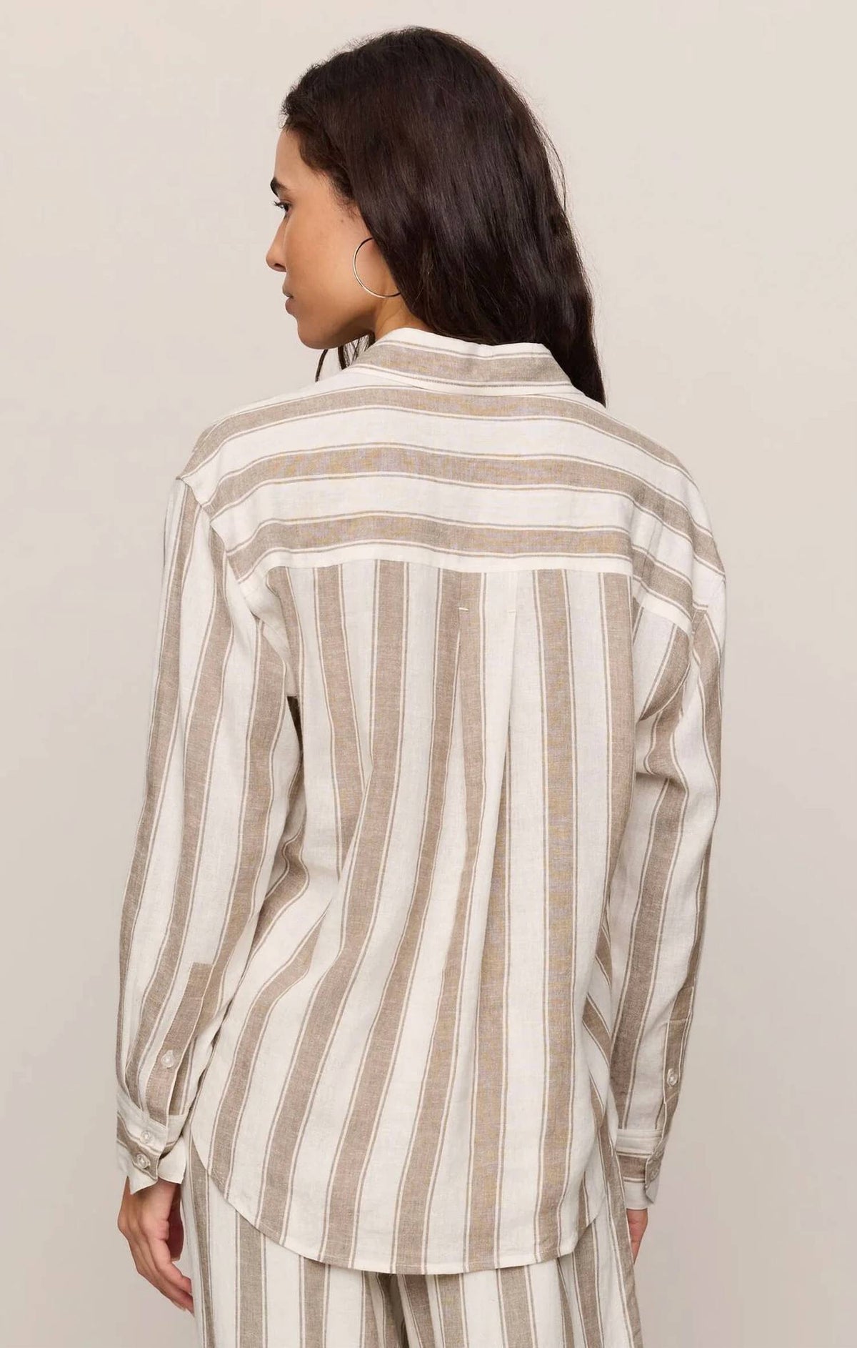 Z Supply - Striped Button Up Top