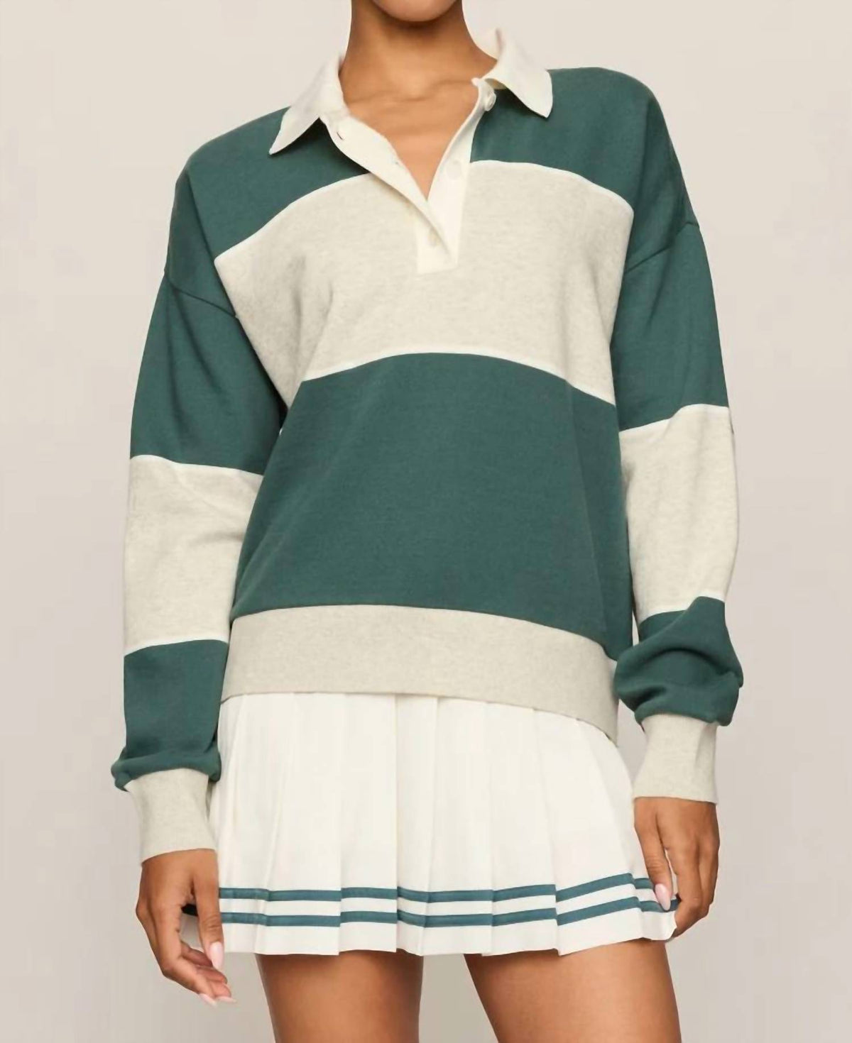 Z Supply - Study Break Polo Sweatshirt