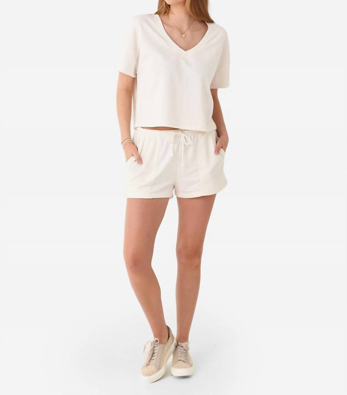 Z Supply - V-neck Terry Tee