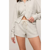 Z Supply - Waffle Brushed Thermal Short