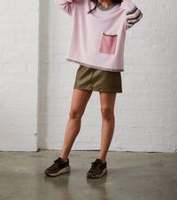 Zaket & Plover - Boxy Weekender Long Sleeve Tee