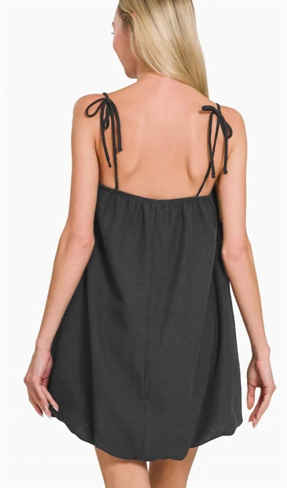 Zenana - Bubble Up Mini Dress
