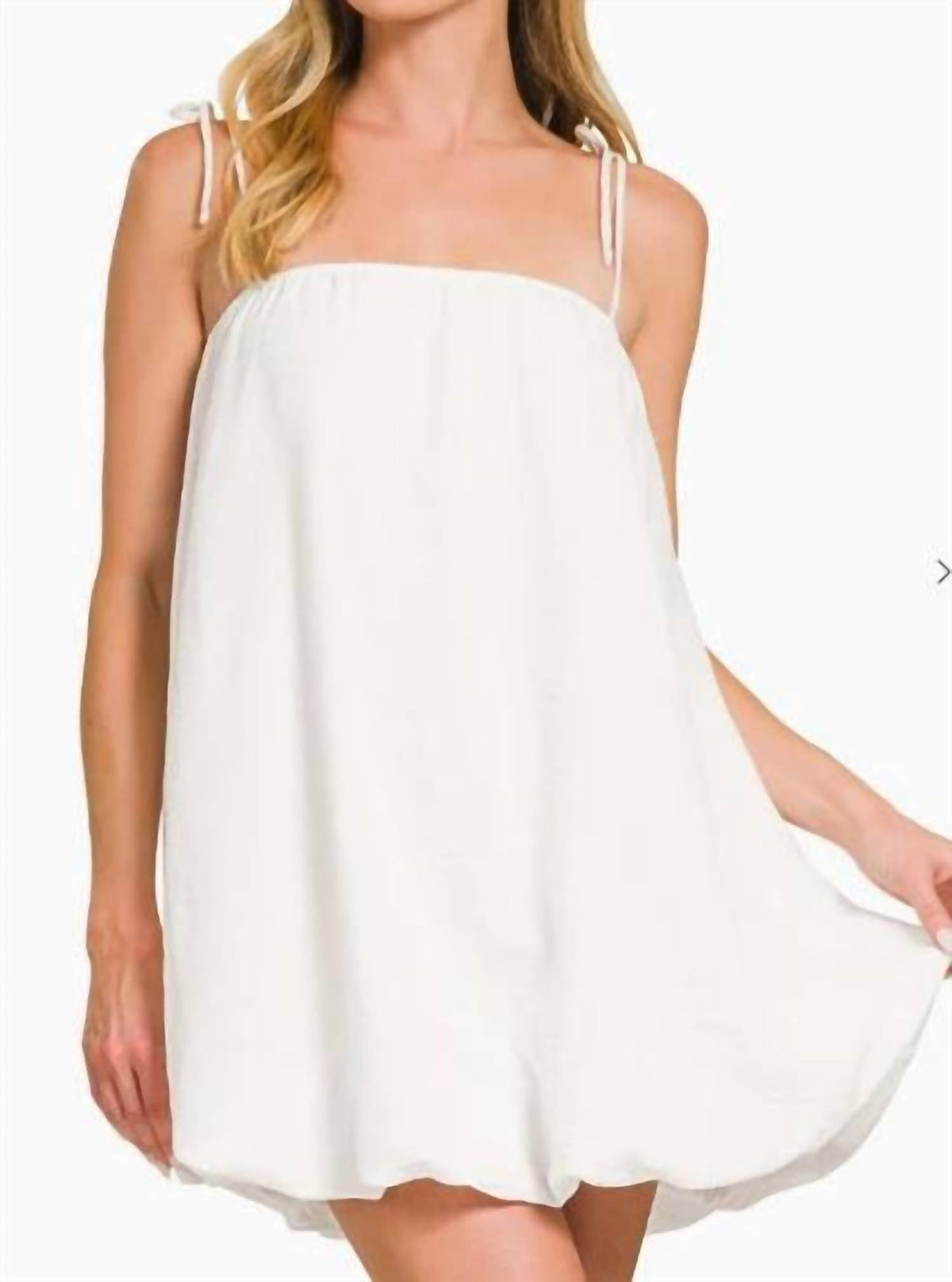 Zenana - Bubble Up Mini Dress