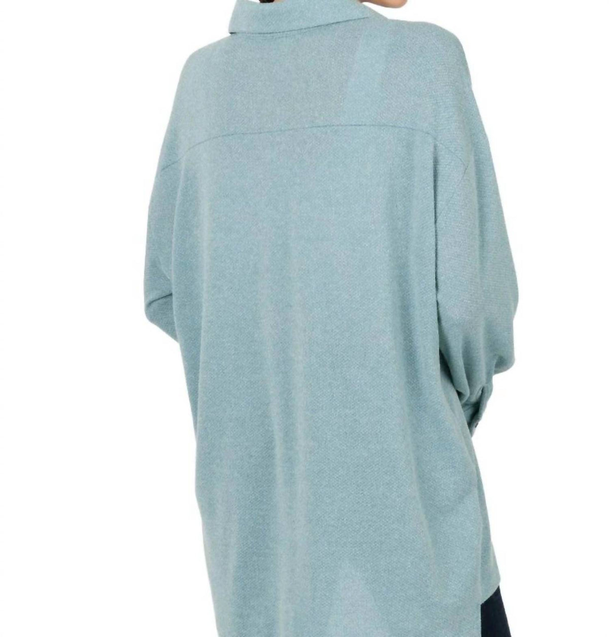 Zenana - Button Down Shacket