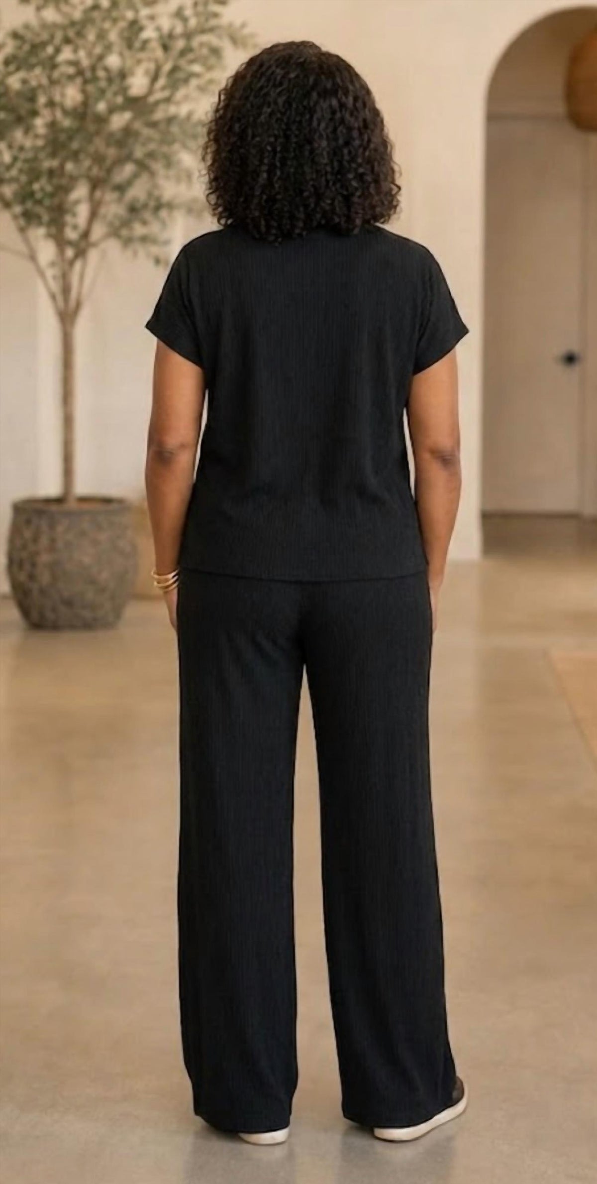 Zenana - Calm & Collected Ribbed Set