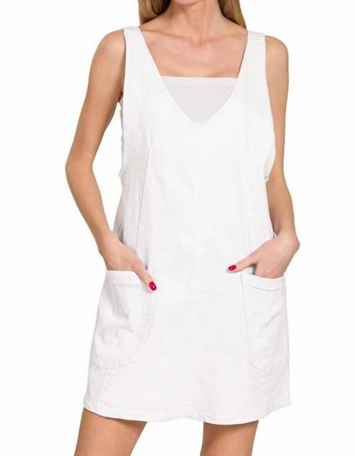 Zenana - Clean Slate Denim Dress