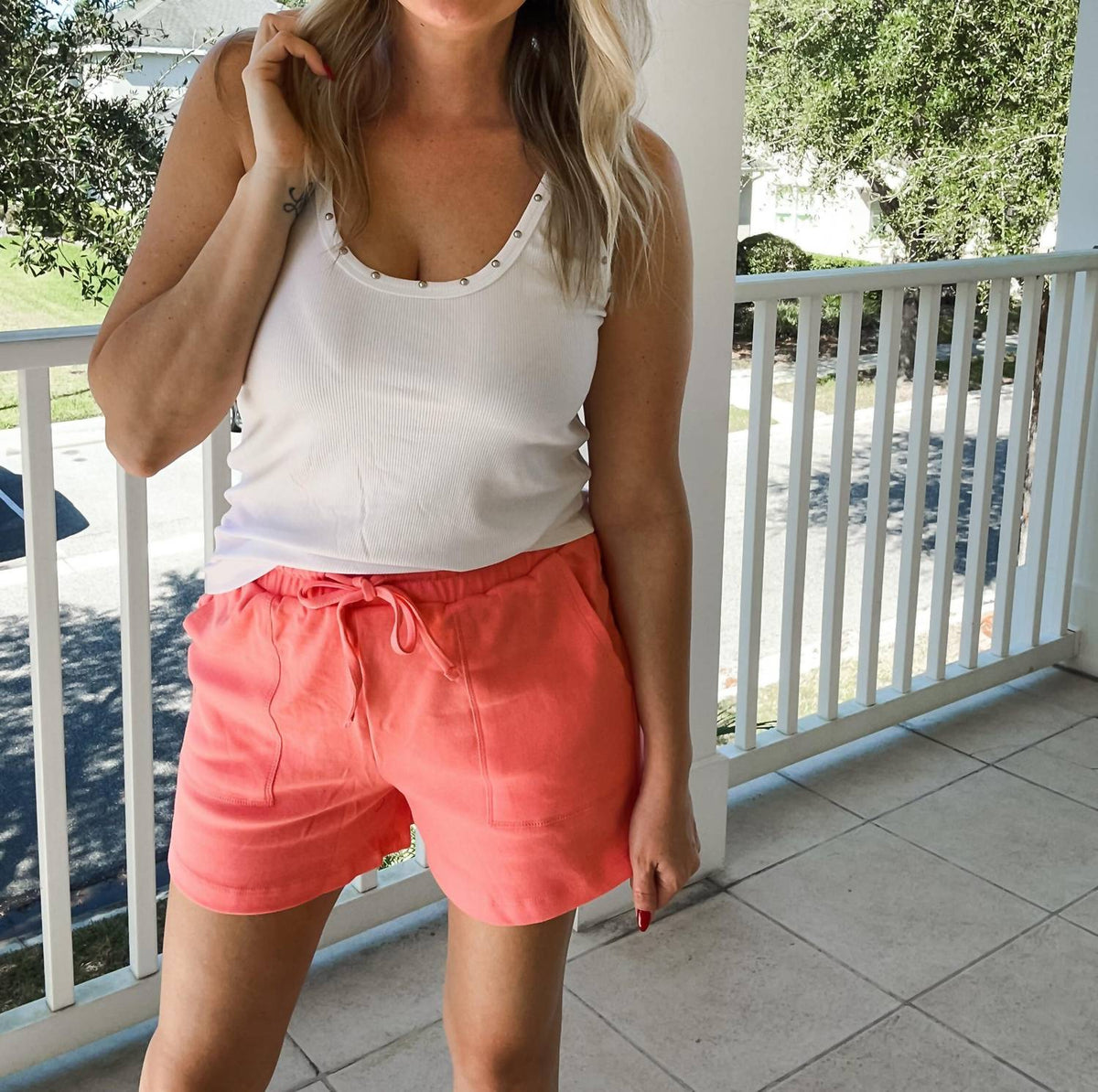 Zenana - Cotton Shorts