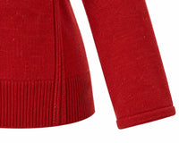 Zenana - Half Zip High Neck Sweater