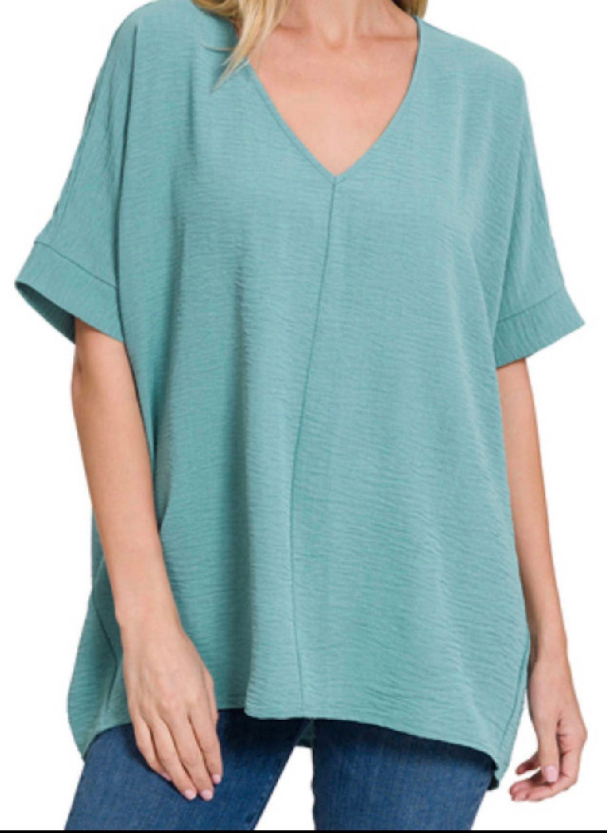 Zenana - Lenny Loose Top