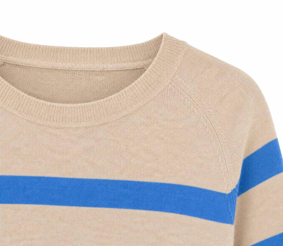 Zenana - Lightweight Wool Blend Striped Sweater