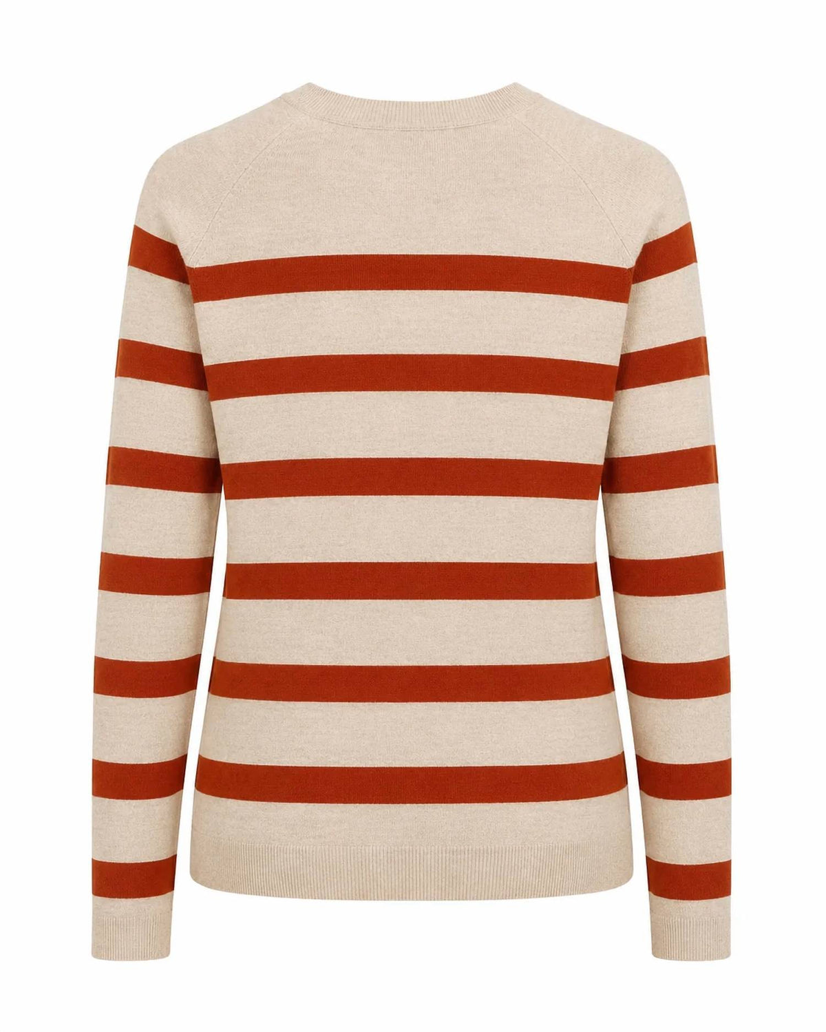 Zenana - Lightweight Wool Blend Striped Sweater
