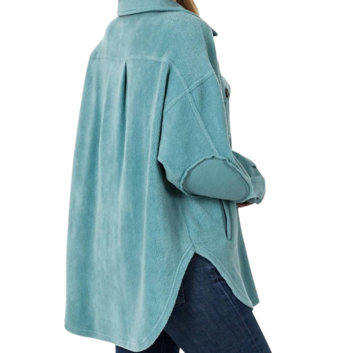 Zenana - Oversized Fleece Shacket