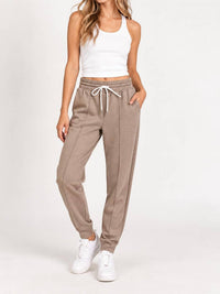 Zenana - Pintuck Scuba Joggers