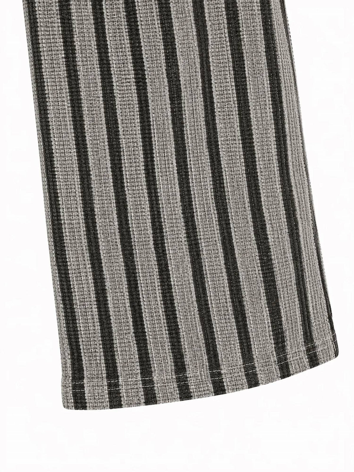 Zenana - Raised Rib Striped Pullover & Pants Set