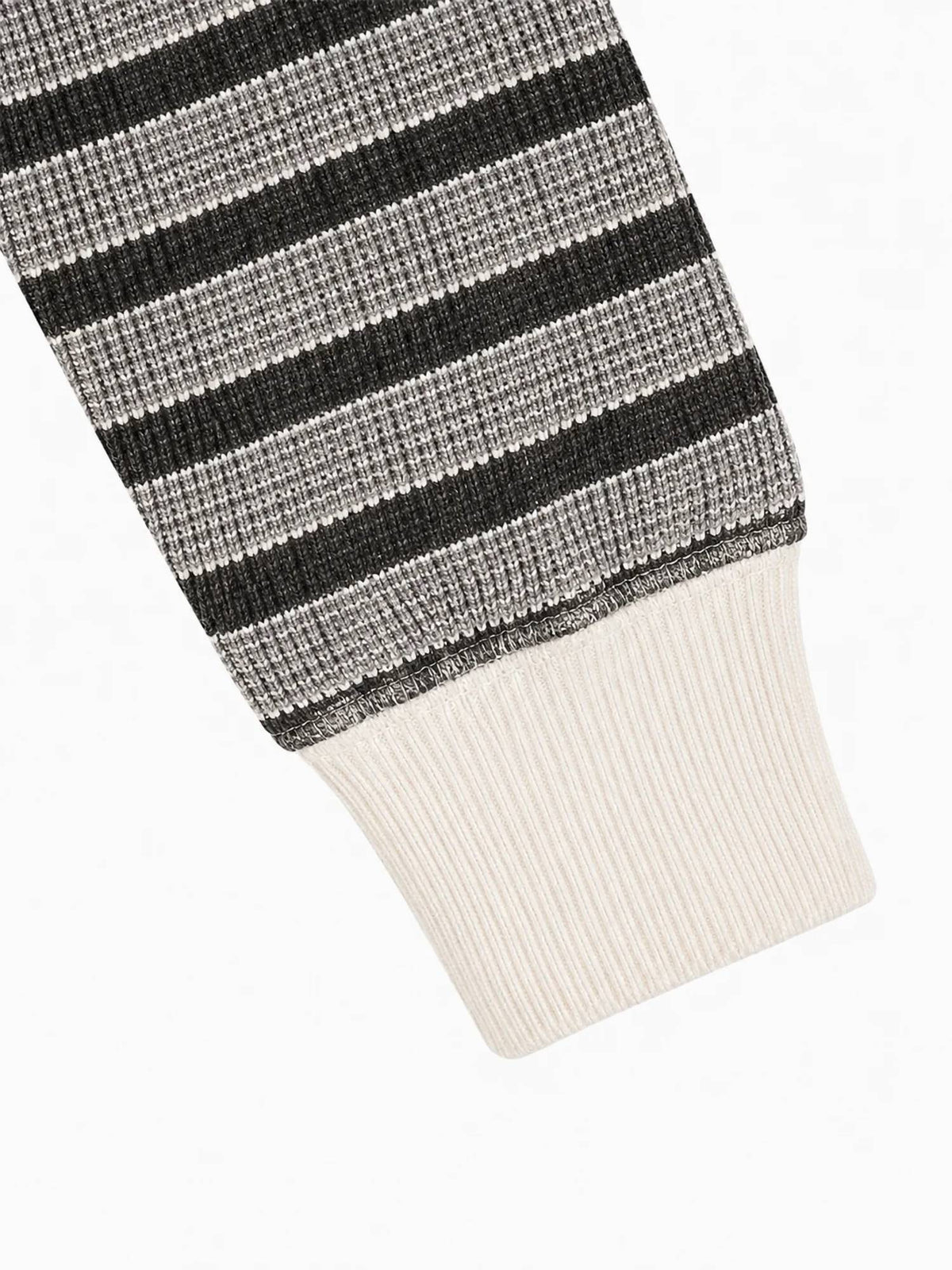 Zenana - Raised Rib Striped Pullover & Pants Set