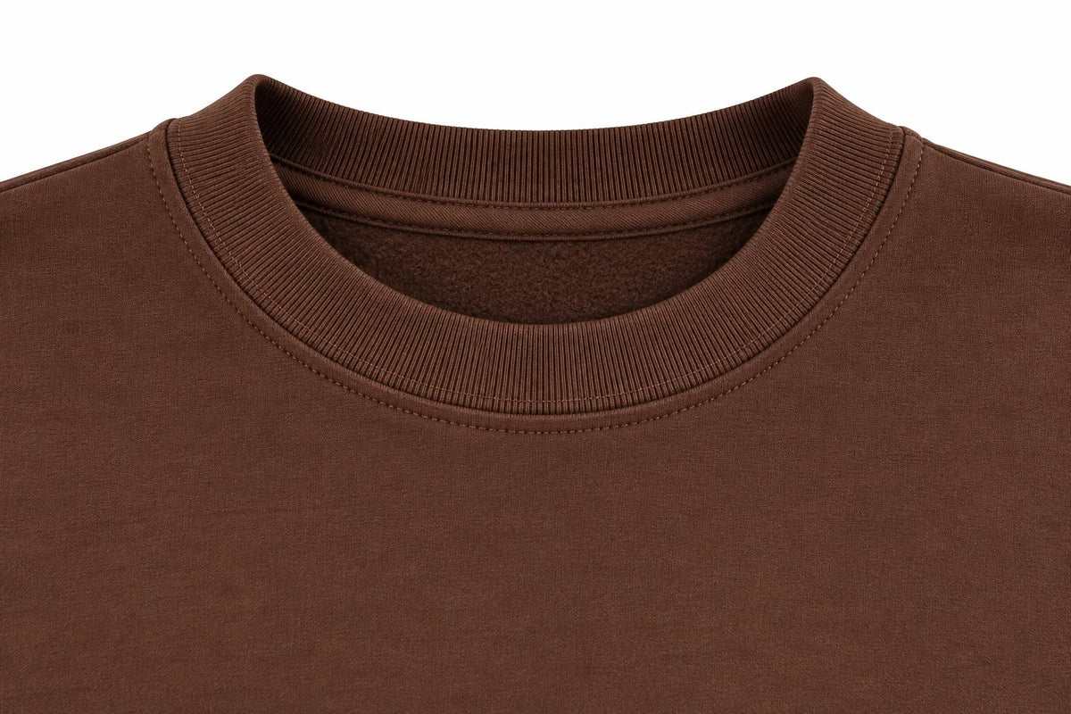 Zenana - Scuba Crewneck Pullover Sweater