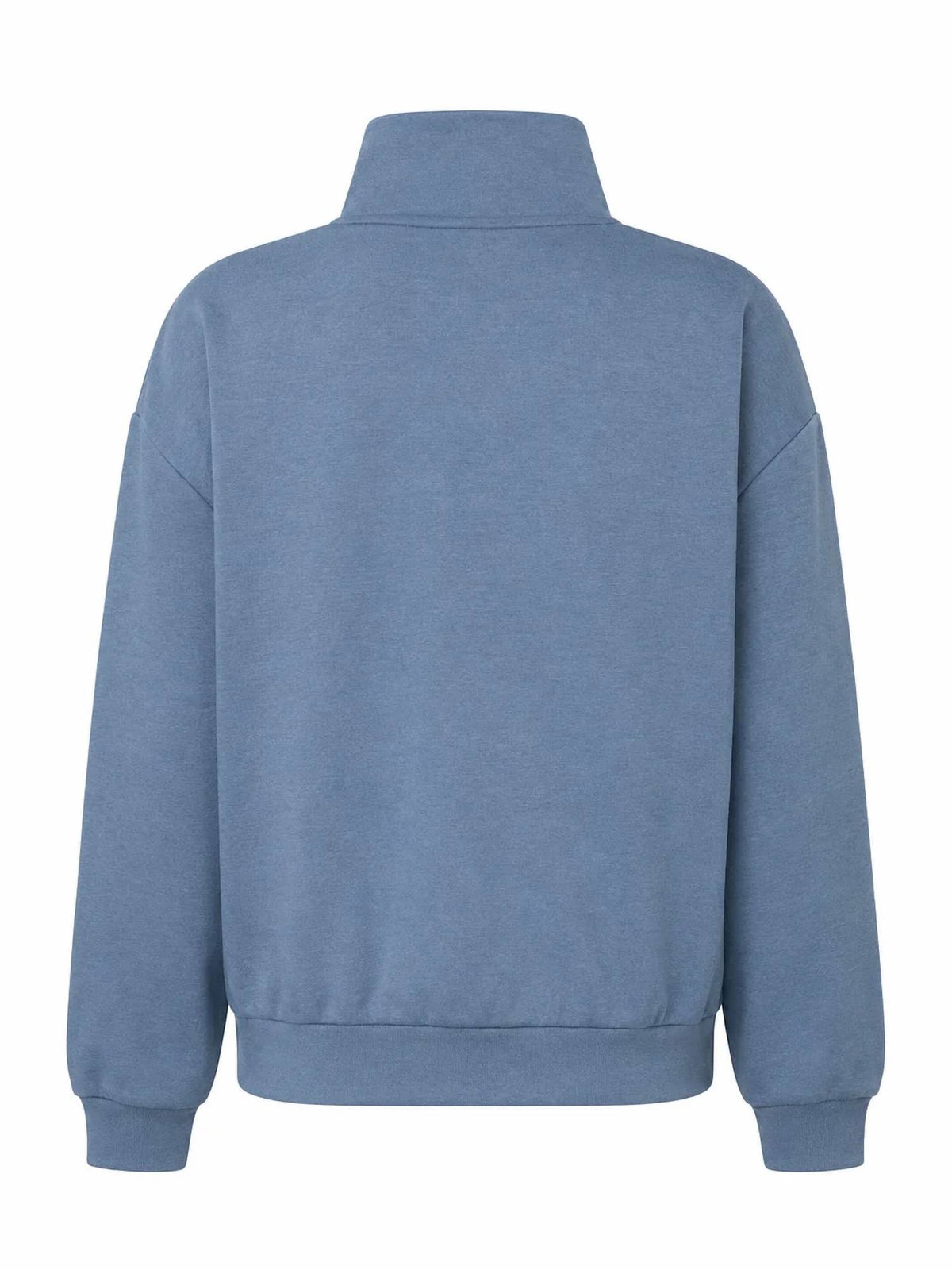 Zenana - Scuba Half Zip Pullover
