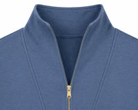 Zenana - Scuba Half Zip Pullover